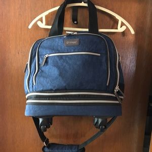 Biaggi Zipsak Boost! Expandable Under-Seat Carry-On Luggage / Bag